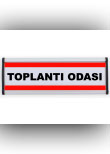 toplantı odası departman levhası