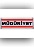 müdüriyet departman levhası