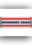 mühendis odası departman levhası