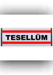 tesellüm  departman levhası