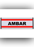 ambar departman levhası