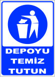 depoyu temiz tutun