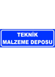 teknik malzeme deposu