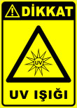 dikkat uv ışığı