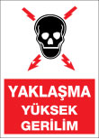 elektrik tehlikesi yaklaşma yüksek gerilim