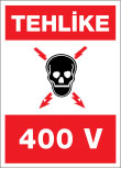 tehlike 400 volt