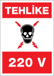 tehlike 220 volt