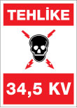 elektrik tehlikesi 34,5 kv