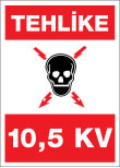elektrik tehlikesi 10,5 kv