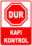 dur kapı kontrol