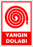 fosforlu yangın dolabı levhası