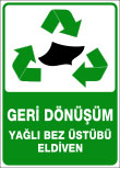 geri dönüşüm yağlı bez üstübü eldiven