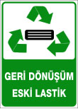 geri dönüşüm eski lastik