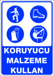 koruyucu malzeme kullan