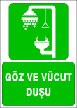 göz ve vücut duşu