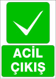 acil çıkış