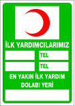 ilkyardım panosu