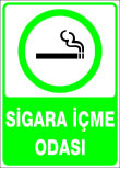 sigara içme odası