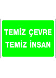 temiz çevre temiz insan
