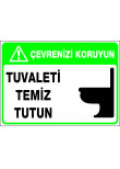 tuvaleti temiz tutun