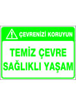 temiz çevre sağlıklı yaşam