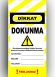 işgüvenliği etiketleri