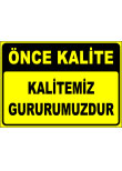 kalitemiz gururumuzdur