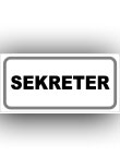 sekreter levhası