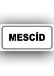 mescid levhası