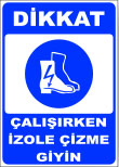 dikkat çalışırken izole çizme giyin levhası