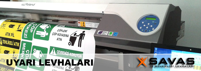 uyarı levhası imalatı