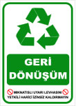 mıknatıslı uyarı levhası geri dönüşüm