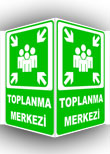 panoramik toplanma merkezi levhası