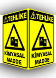 panoramik kimyasal madde levhası