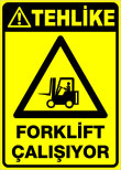 forklift çalışıyor