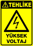 yüksek voltaj