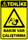 bakım var çalıştırma