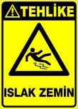 ıslak zemin