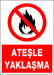 ateşle yaklaşma