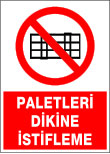 paletleri dikine istifleme