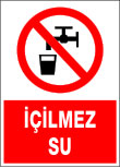 içilmez su