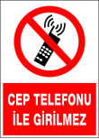 cep telefonu ile girilmez