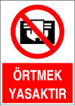 örtmek yasaktır